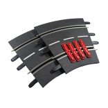 CONJUNTO COM 2 CURVAS DE 1/30 GRAUS PARA AUTORAMA CARRERA DIGITAL 1/24 1/32 E EVOLUTION 20020577 AV